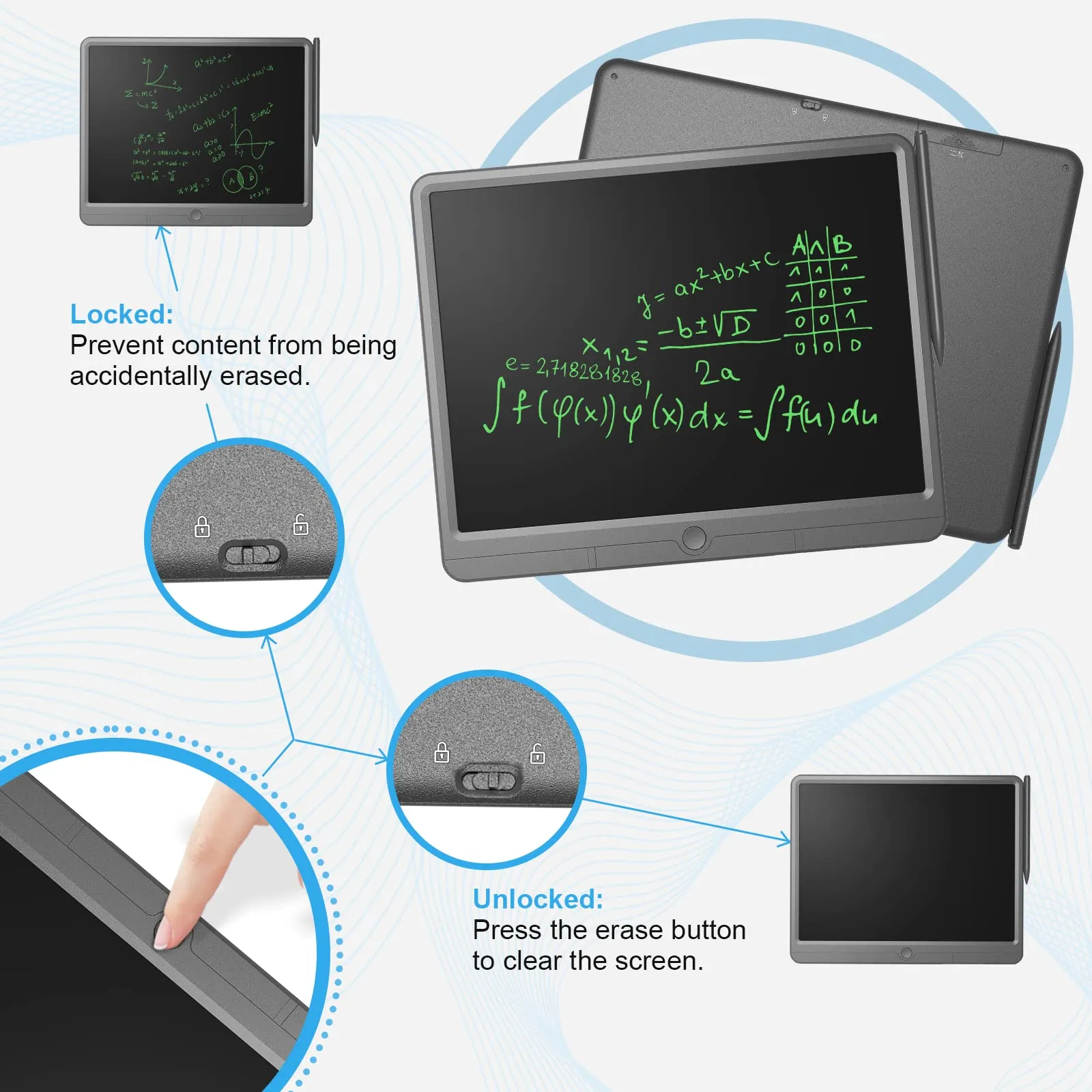 GREEN LION DIGITAL WRITING PAD 15 INCH