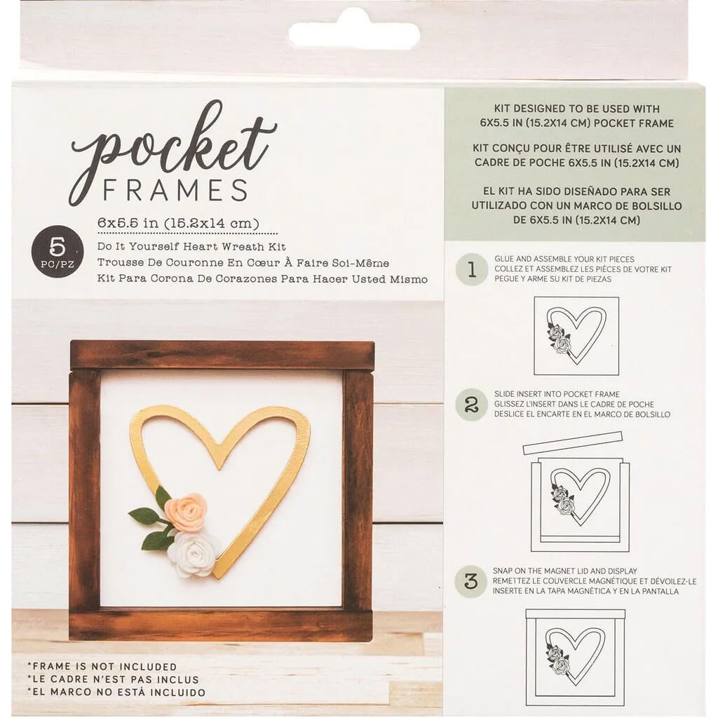 Heart Wreath Do-It-Yourself Frame Kit