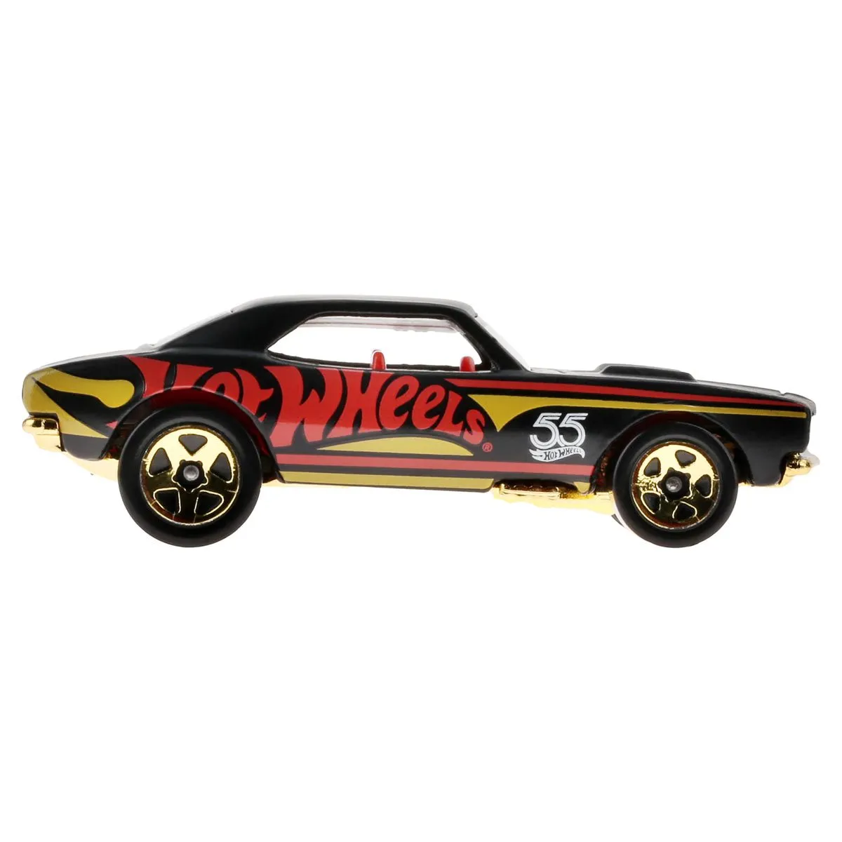 Hot Wheels 55th Anniversary Pearl & Chrome 2023 '67 Cammaro Diecast Car
