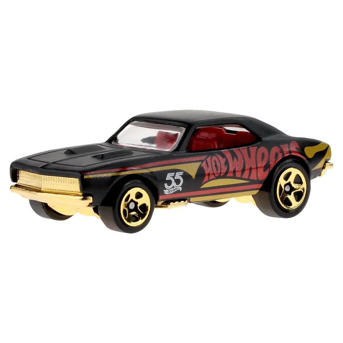 Hot Wheels 55th Anniversary Pearl & Chrome 2023 '67 Cammaro Diecast Car