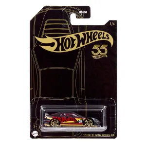 Hot Wheels 55th Anniversary Pearl & Chrome 2023 'Custom 01 Acura Integra GSR Diecast Car
