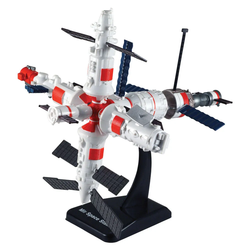 InAir E-Z Build Model Kit - Space Station, Space Shuttle, Saturn V Rocket & Lunar Lander - SET of 4