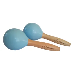 Jake   Co Maracas - Set of Two - Blue