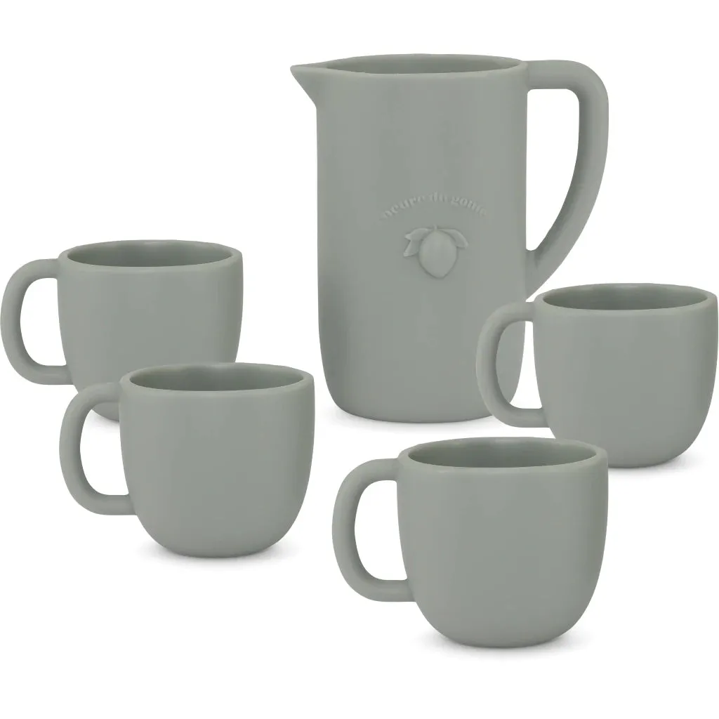 Konges Slojd Silicone Tea Set - Whale