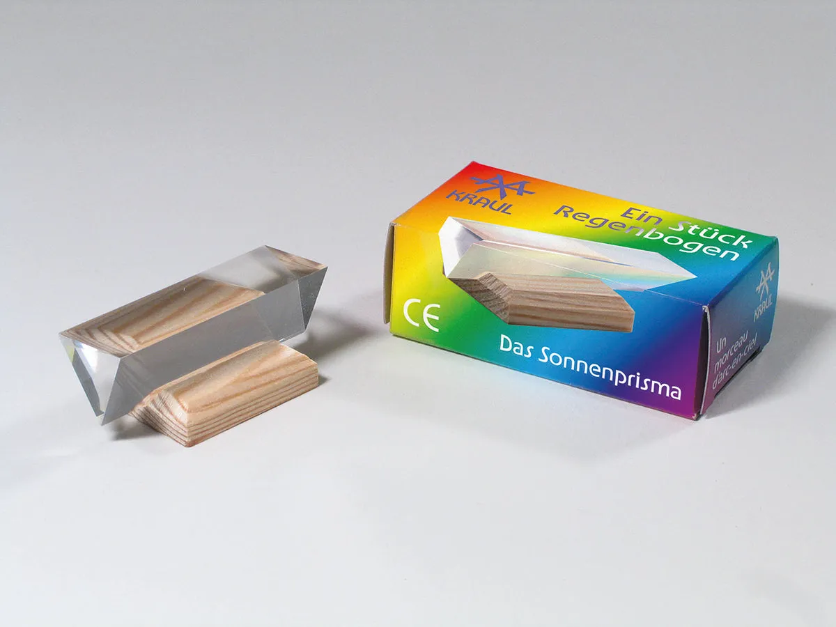 Kraul Large Glass Optical Prism