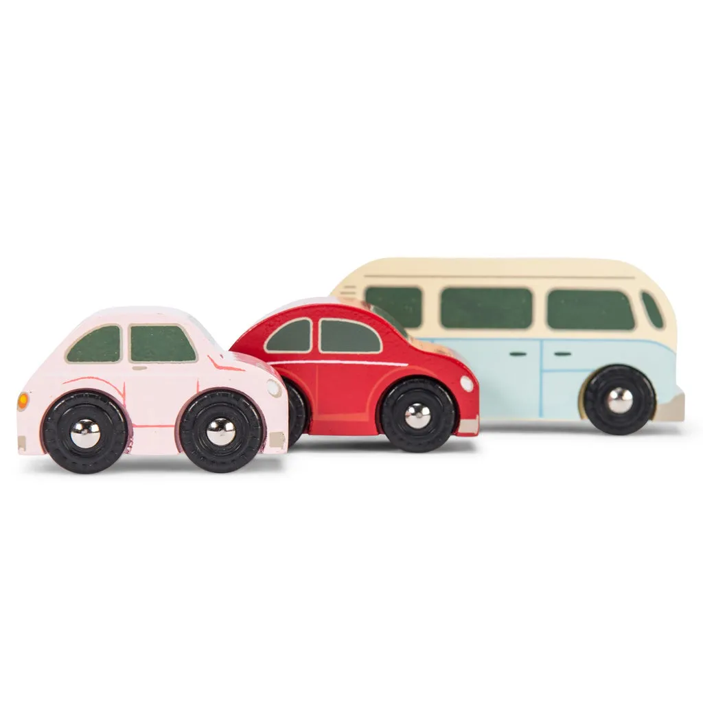 Le Toy Van Retro Metro Car Set