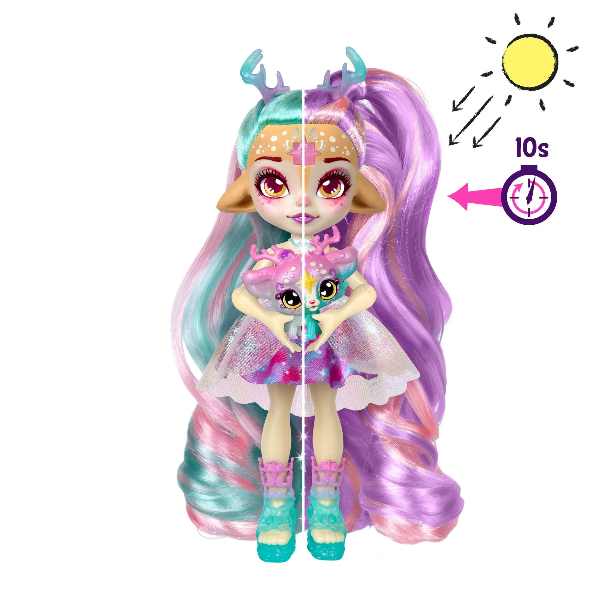 Magic Mixies Pixlings Deluxe Pack - Deerlee The Deer Pixling