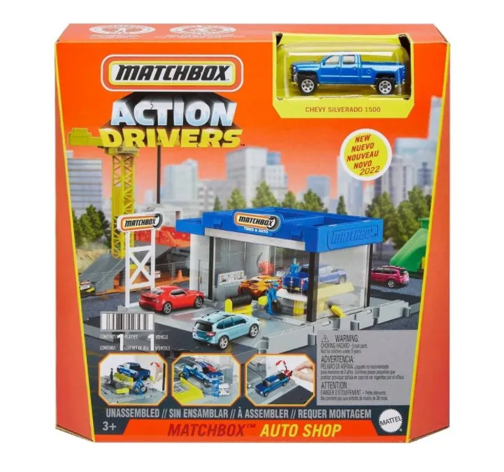 Matchbox Action Drivers Auto Shop Playset