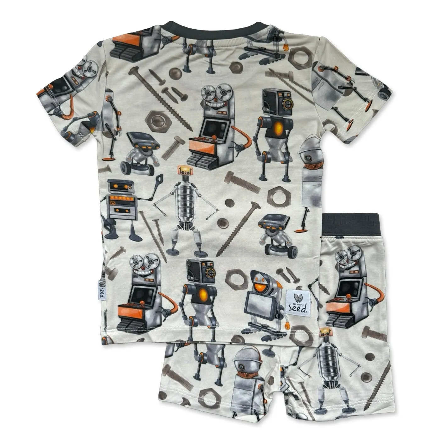 Metal Heads Two Piece Kid's Short Jammie Set (6-12/14)