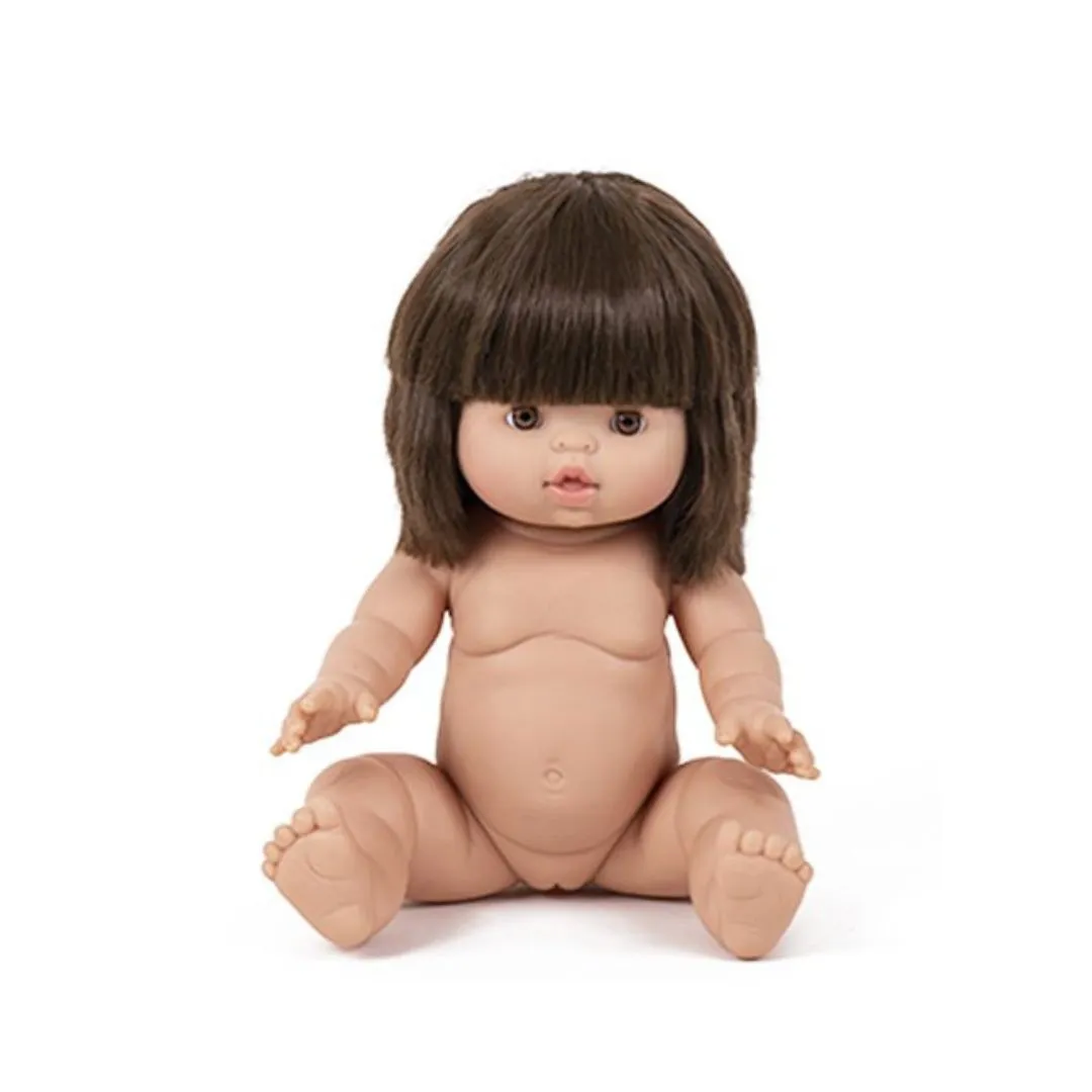 Minikane Gordis Brunette Baby Girl Brown Eyes - Jeanne