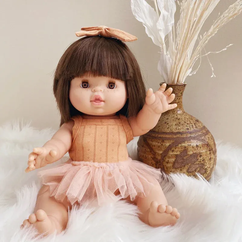 Minikane Gordis Brunette Baby Girl Brown Eyes - Jeanne