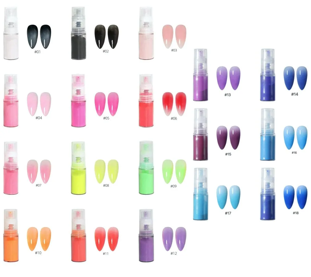 Ombre Pigment Powder Colour Spray