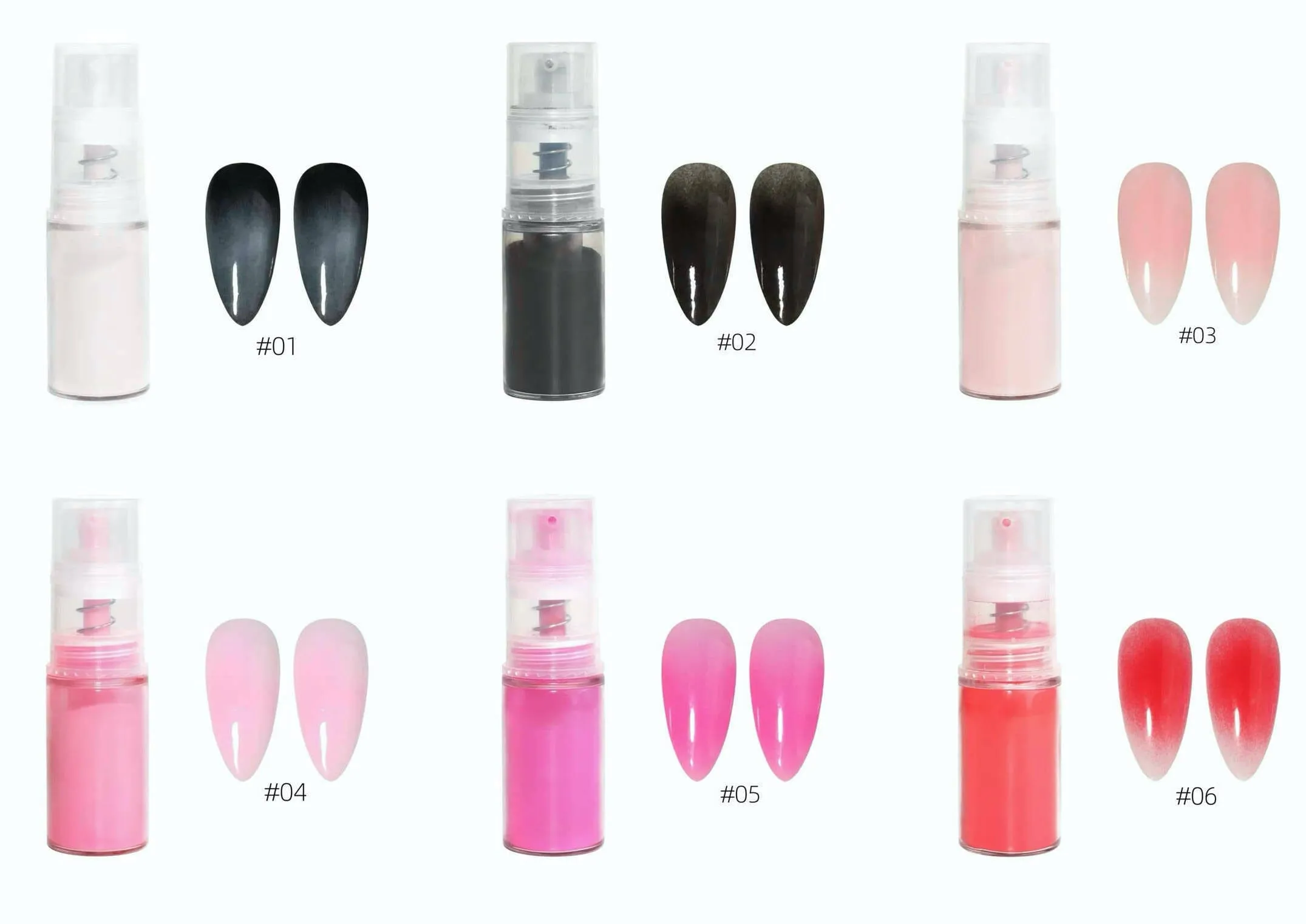 Ombre Pigment Powder Colour Spray
