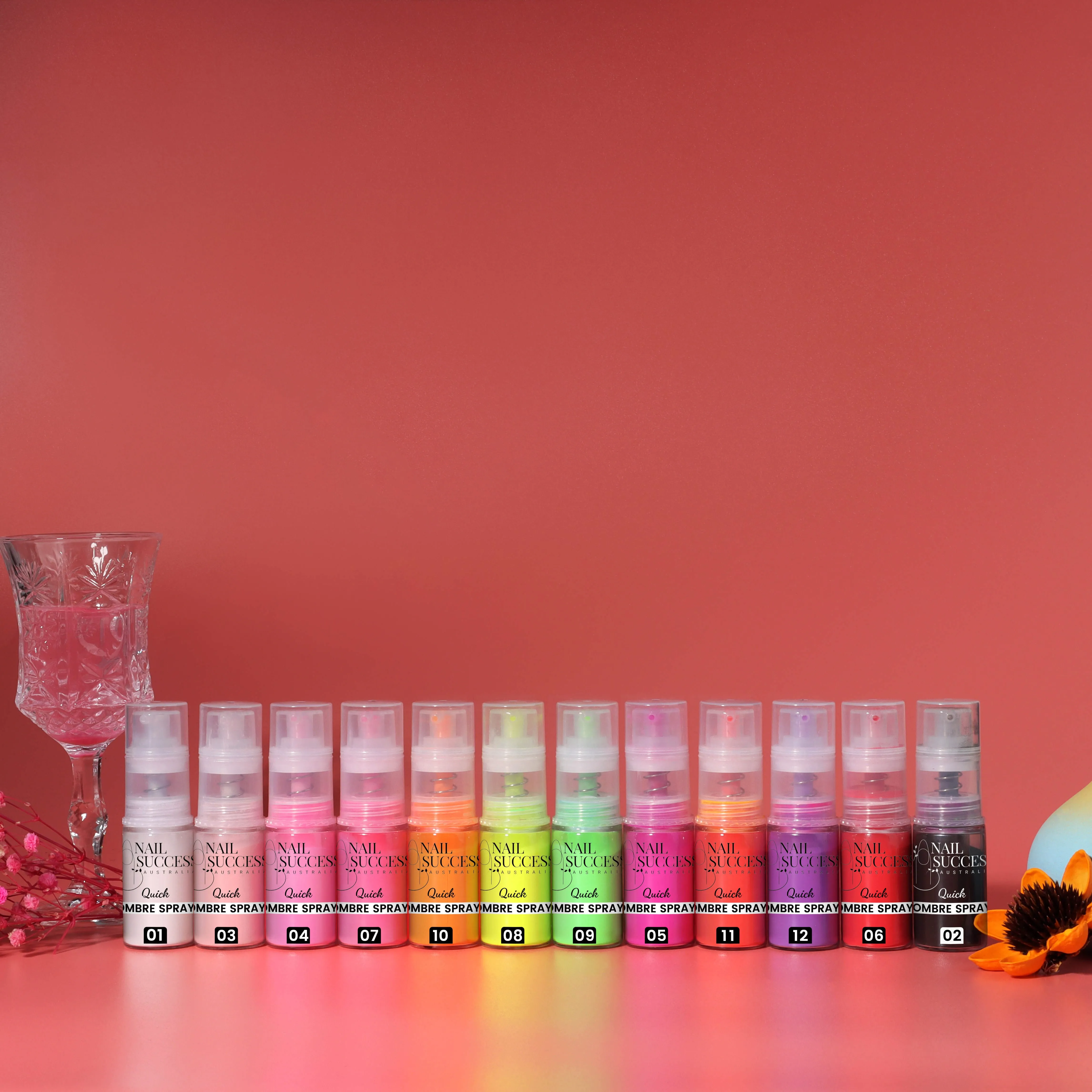 Ombre Pigment Powder Colour Spray