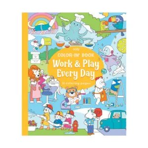 Ooly colour-in-book: work & play everyday