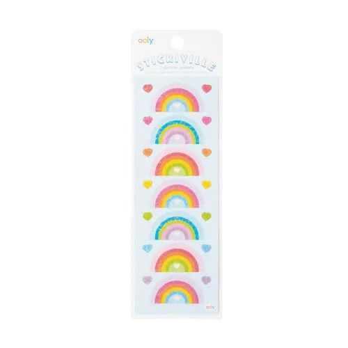 Ooly stickiville rainbow love (holographic glitter)