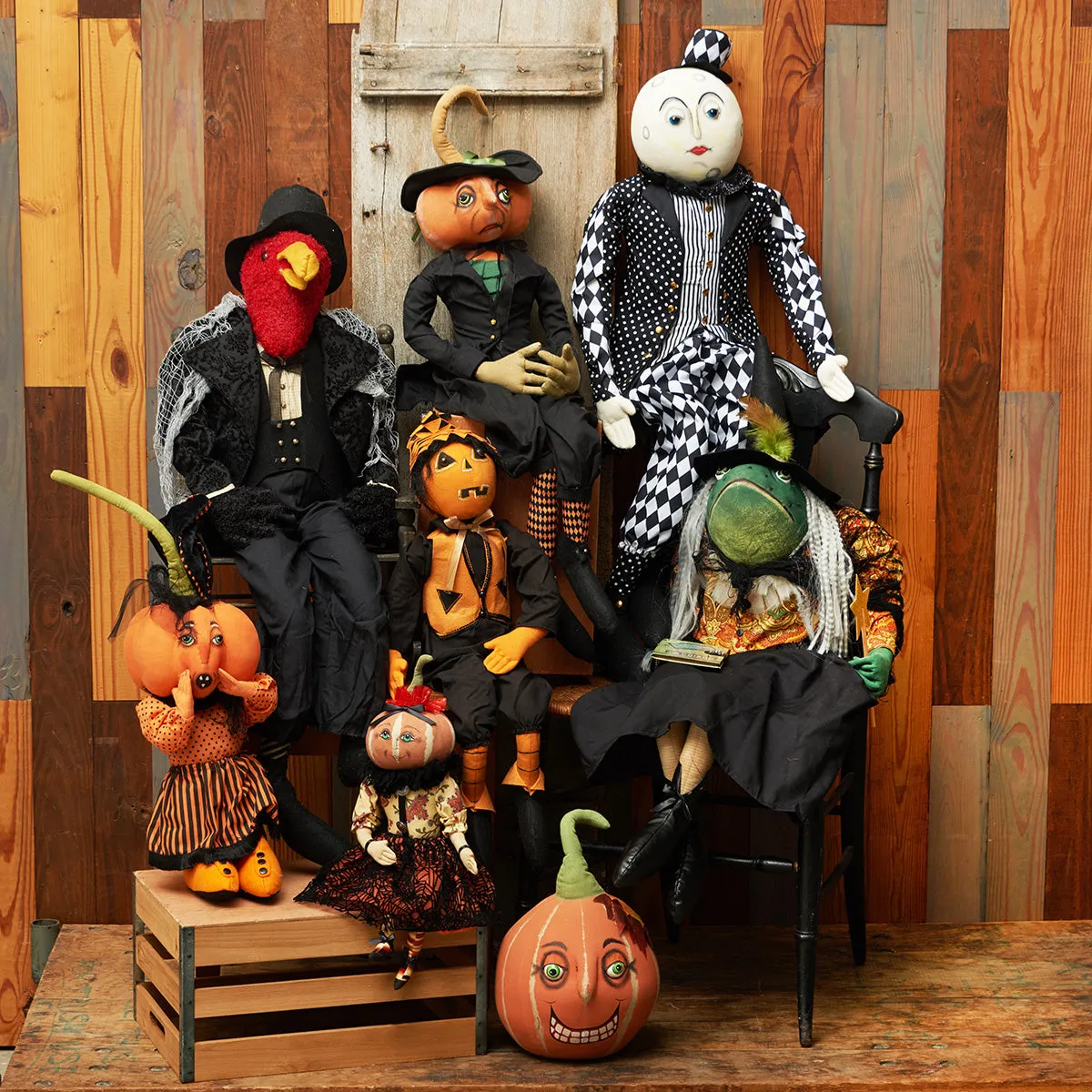 Paxtyn Pumpkin Figurine