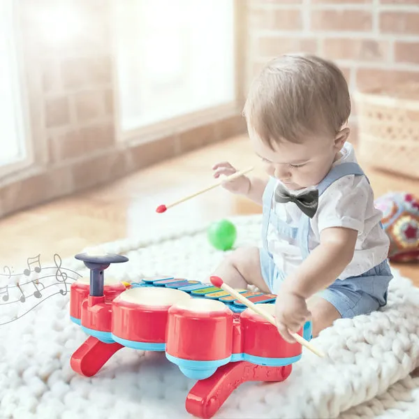 Piano Drum Set Educational Musical Toys