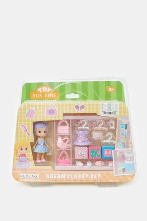 Pink Dressing Toy Set