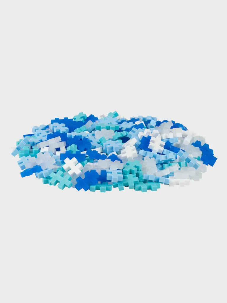 Plus-Plus Open Play Tube - 240pc Glitter Frost Mix