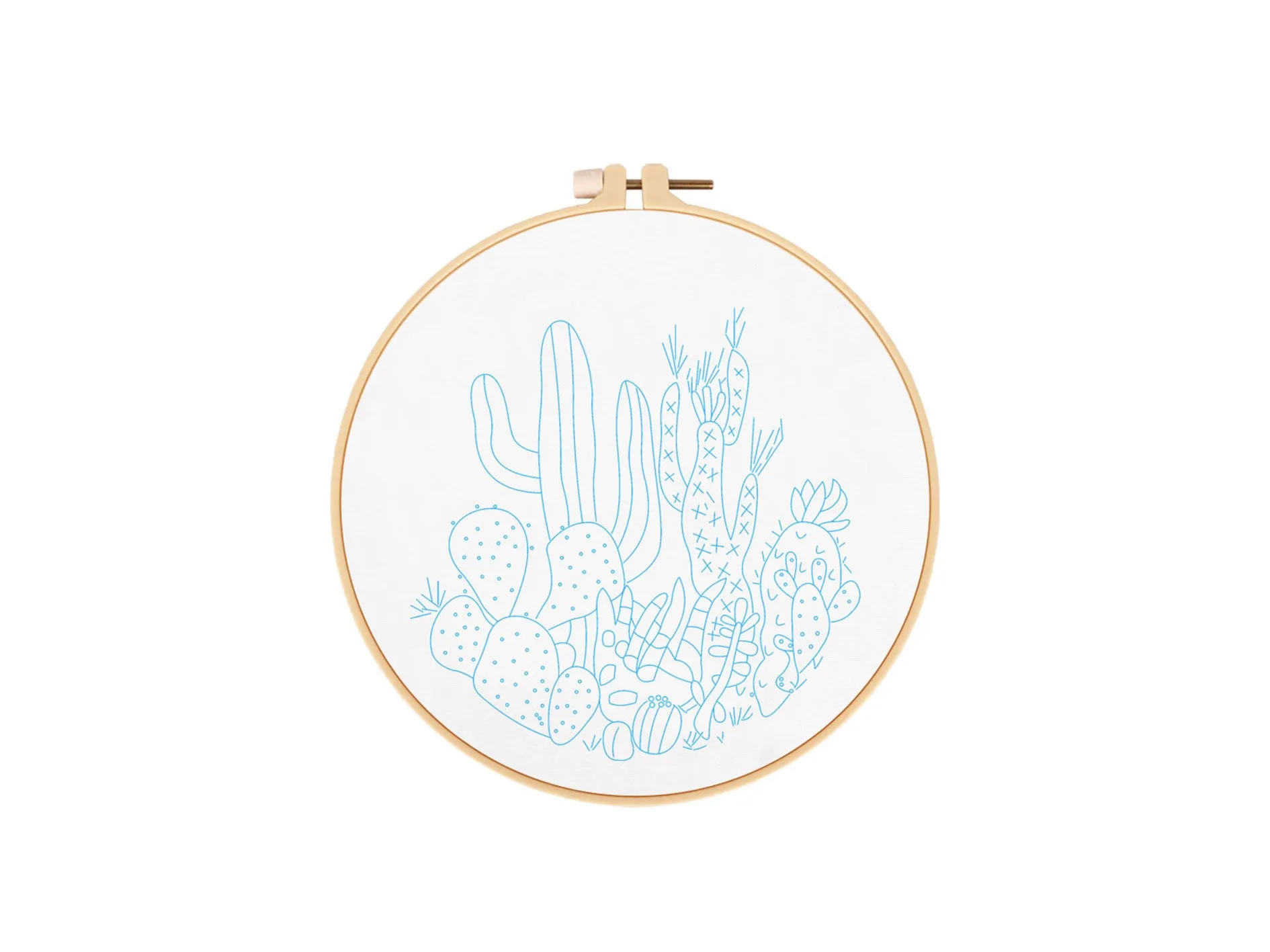 Poppy Crafts Embroidery Kit #9 - Cactus Cluster*