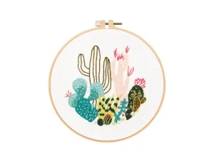 Poppy Crafts Embroidery Kit #9 - Cactus Cluster*