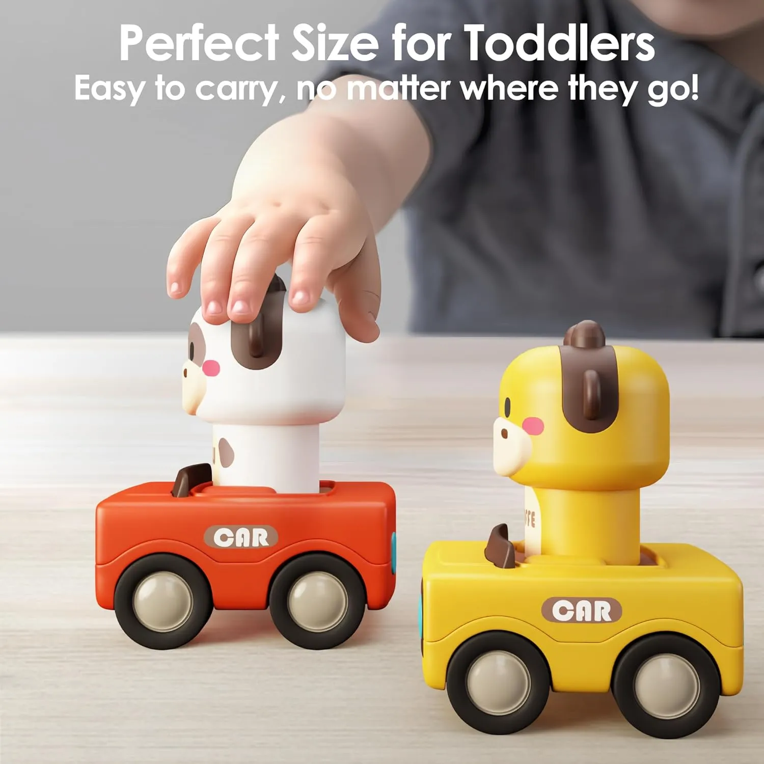 Press and Go Racing Cars