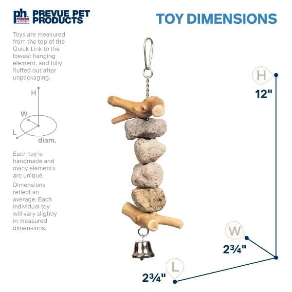 Prevue Pet Products Block Rock Bird Toy