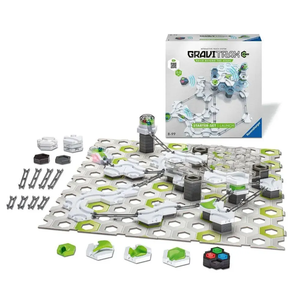 Ravensburger GraviTrax POWER Starter Set Marble Run STEM Toy Radio Remote