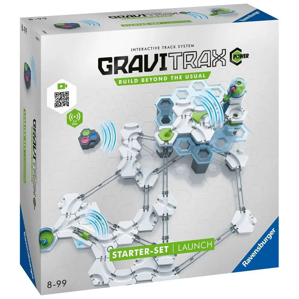 Ravensburger GraviTrax POWER Starter Set Marble Run STEM Toy Radio Remote