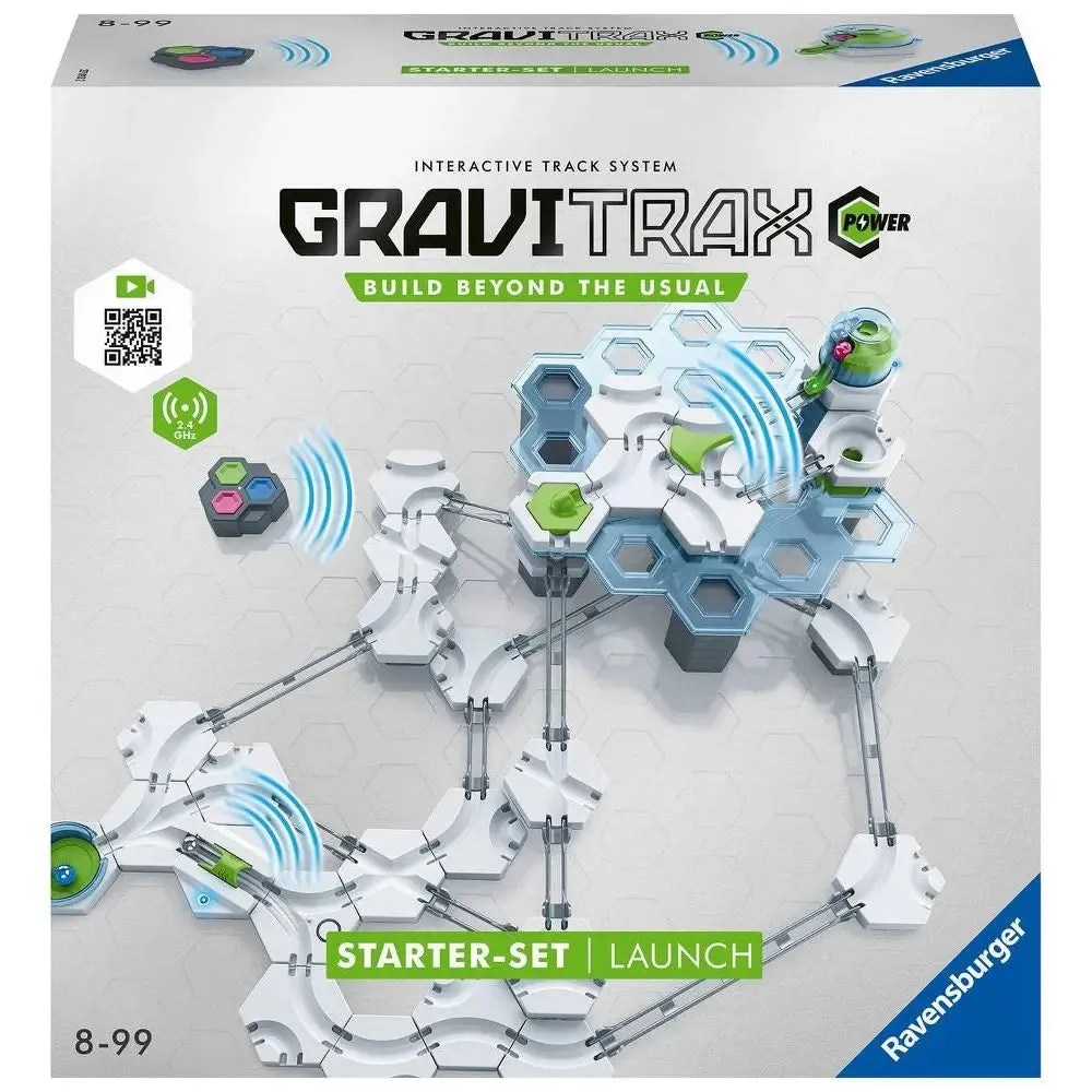 Ravensburger GraviTrax POWER Starter Set Marble Run STEM Toy Radio Remote