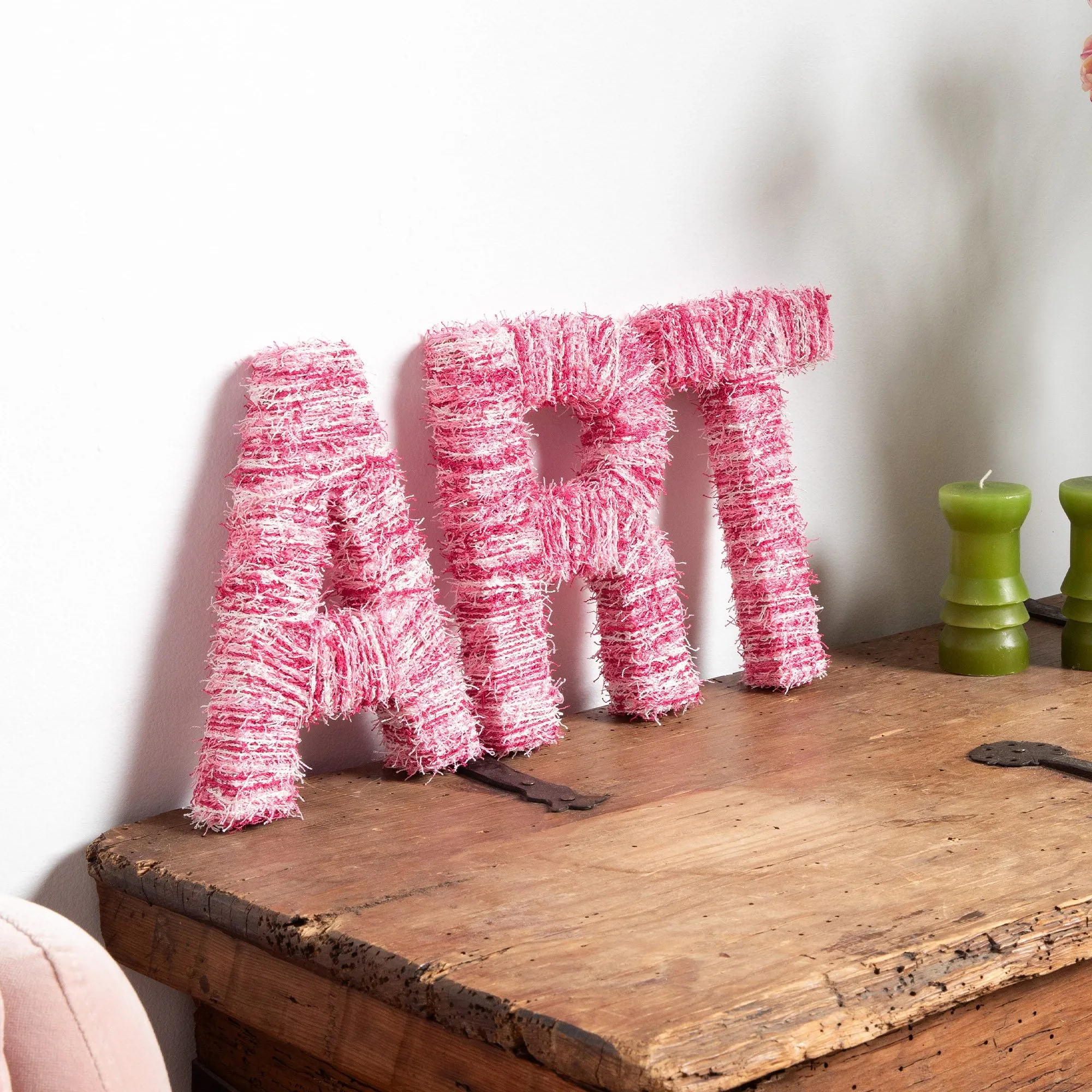 Red Heart Arts & Crafts Yarn Wrapped Letters