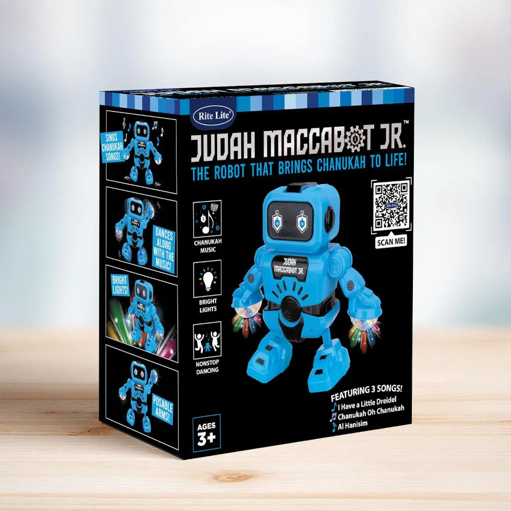 Rite Lite Judah Maccabot Jr Chanukah Robot - Blue