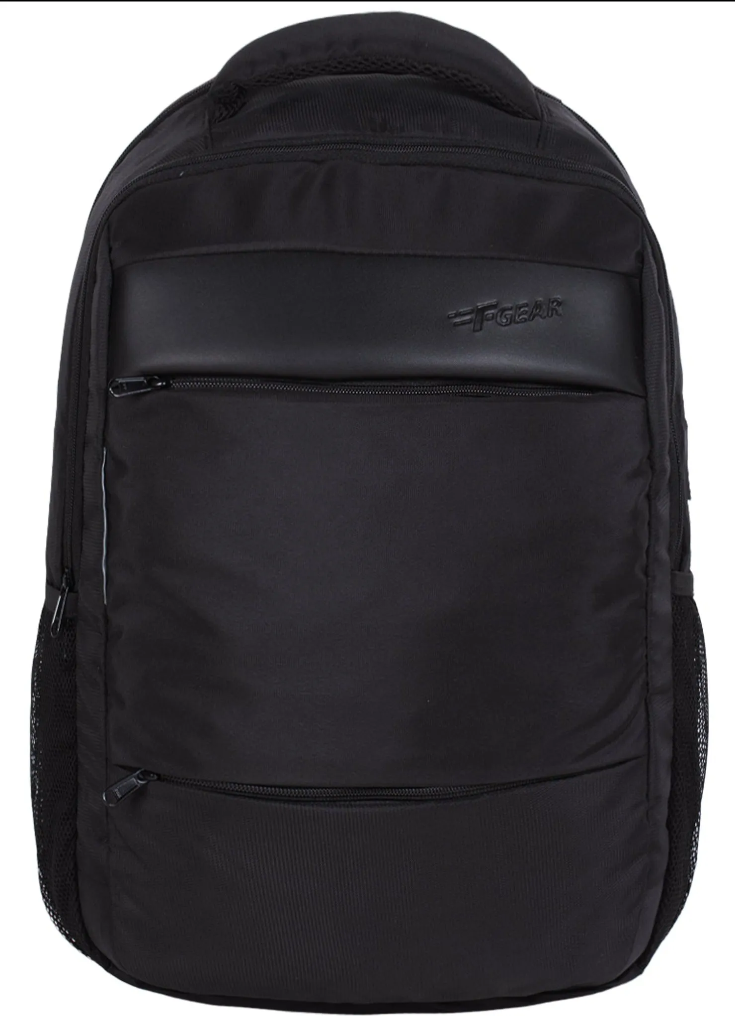 Santiago 23L Black Laptop Backpack with raincover