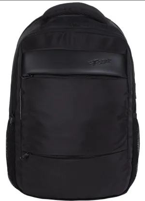 Santiago 23L Black Laptop Backpack with raincover