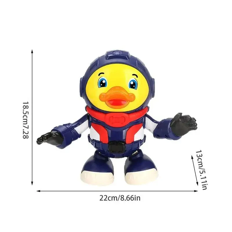 Space Astronaut Dancing Duck Toy