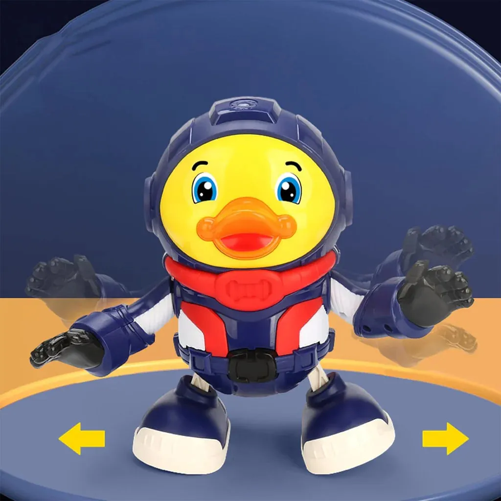 Space Astronaut Dancing Duck Toy