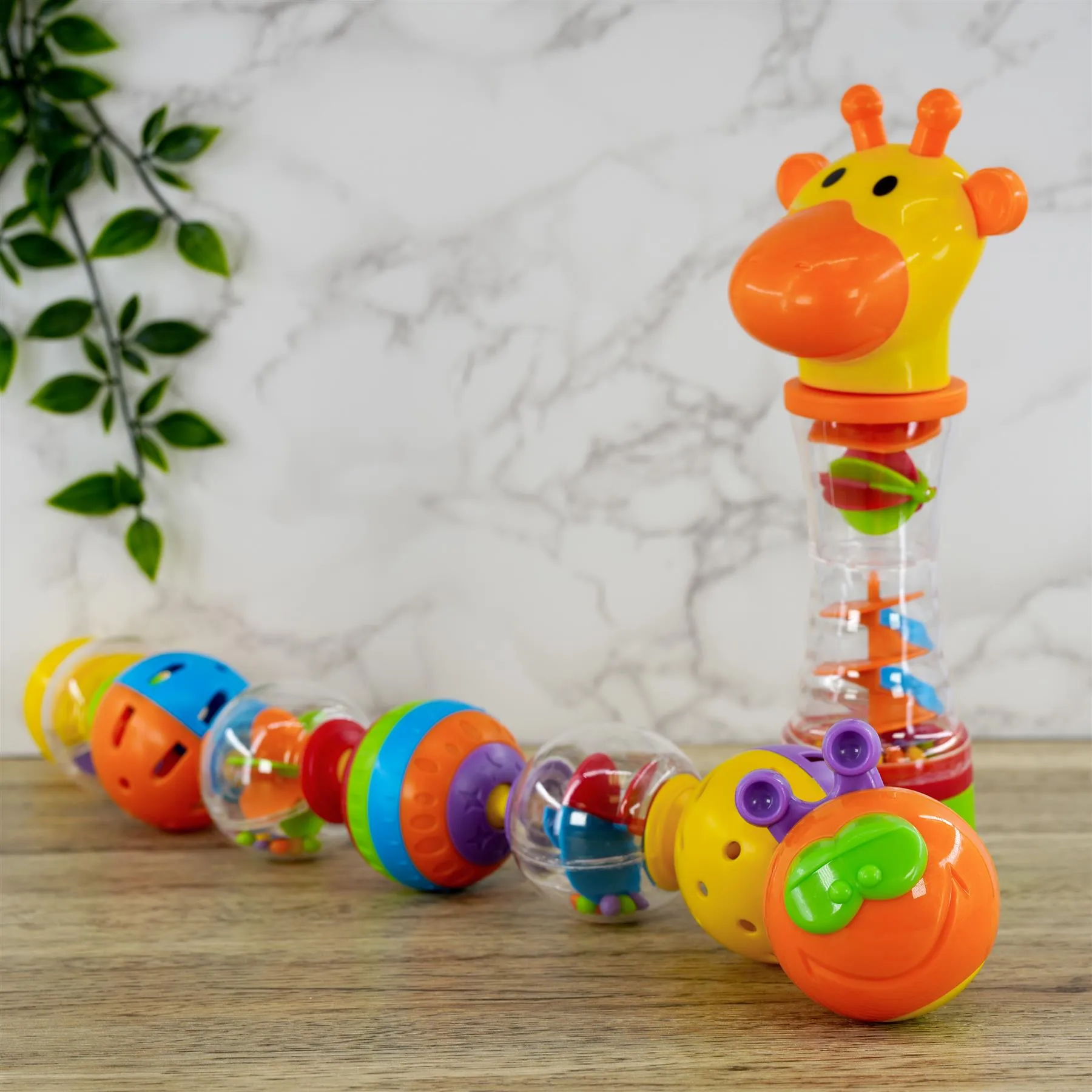 Spin & Roll Gift Set with Fun Activates & Sound rolling spinning caterpillar