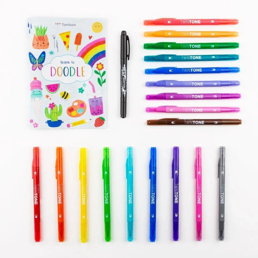 Tombow Kits - Learn to Doodle