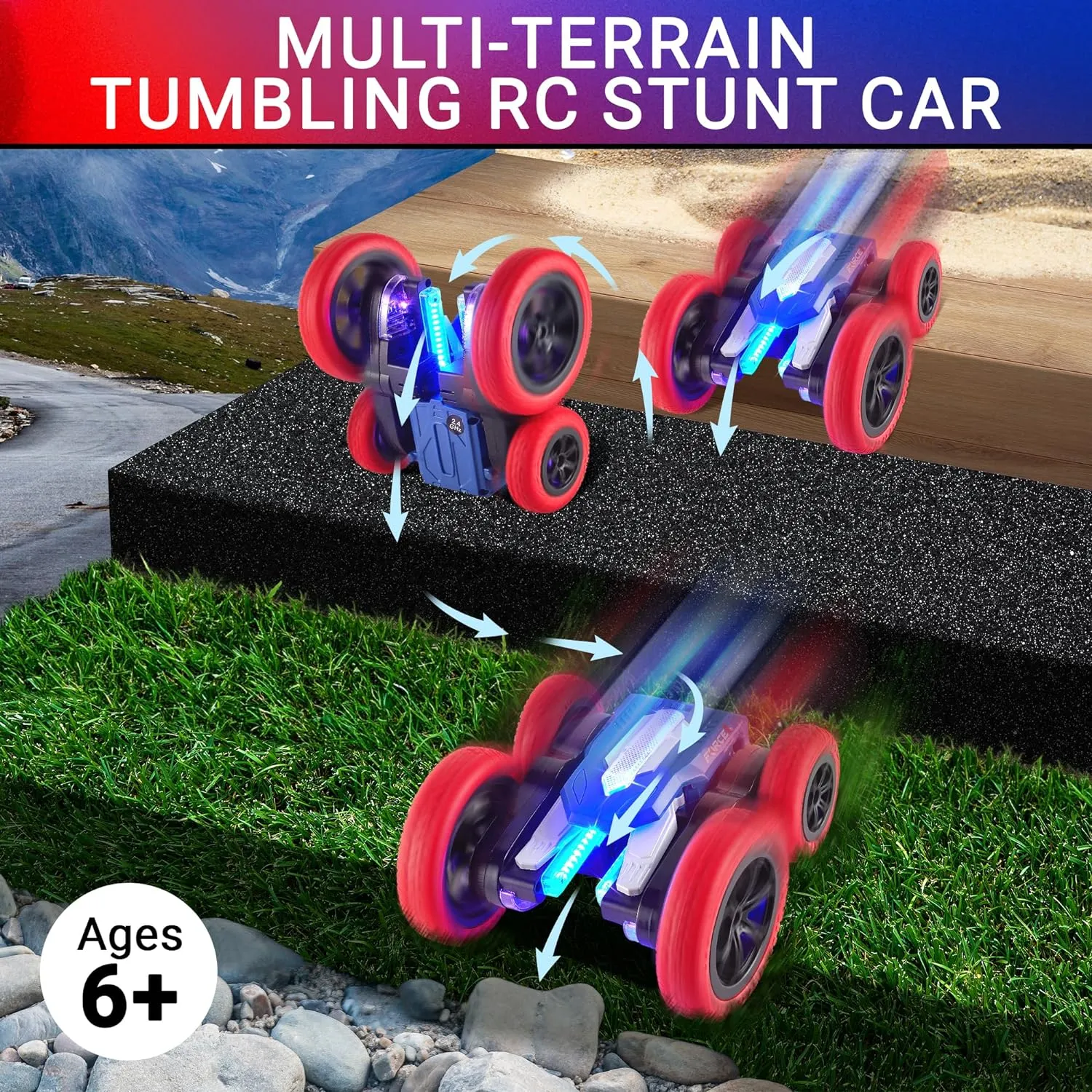Tornado  LED Stunt Car