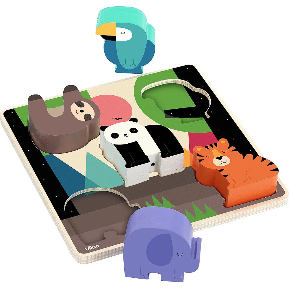 Vilac jungle sound puzzle