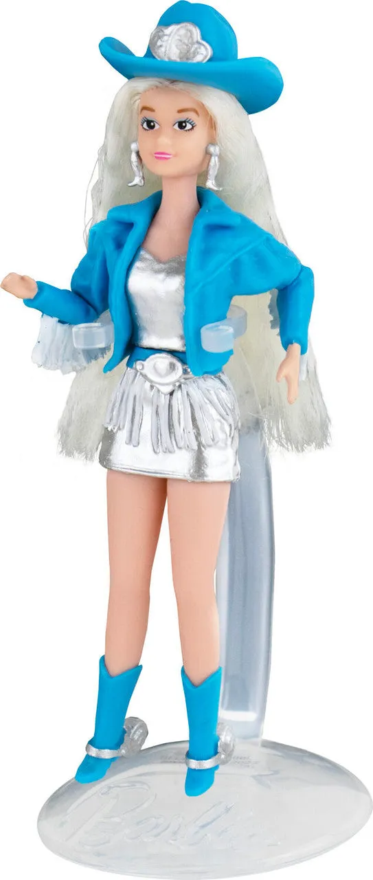 Worlds Smallest Posable Barbie (Rollerblade & Cowgirl)