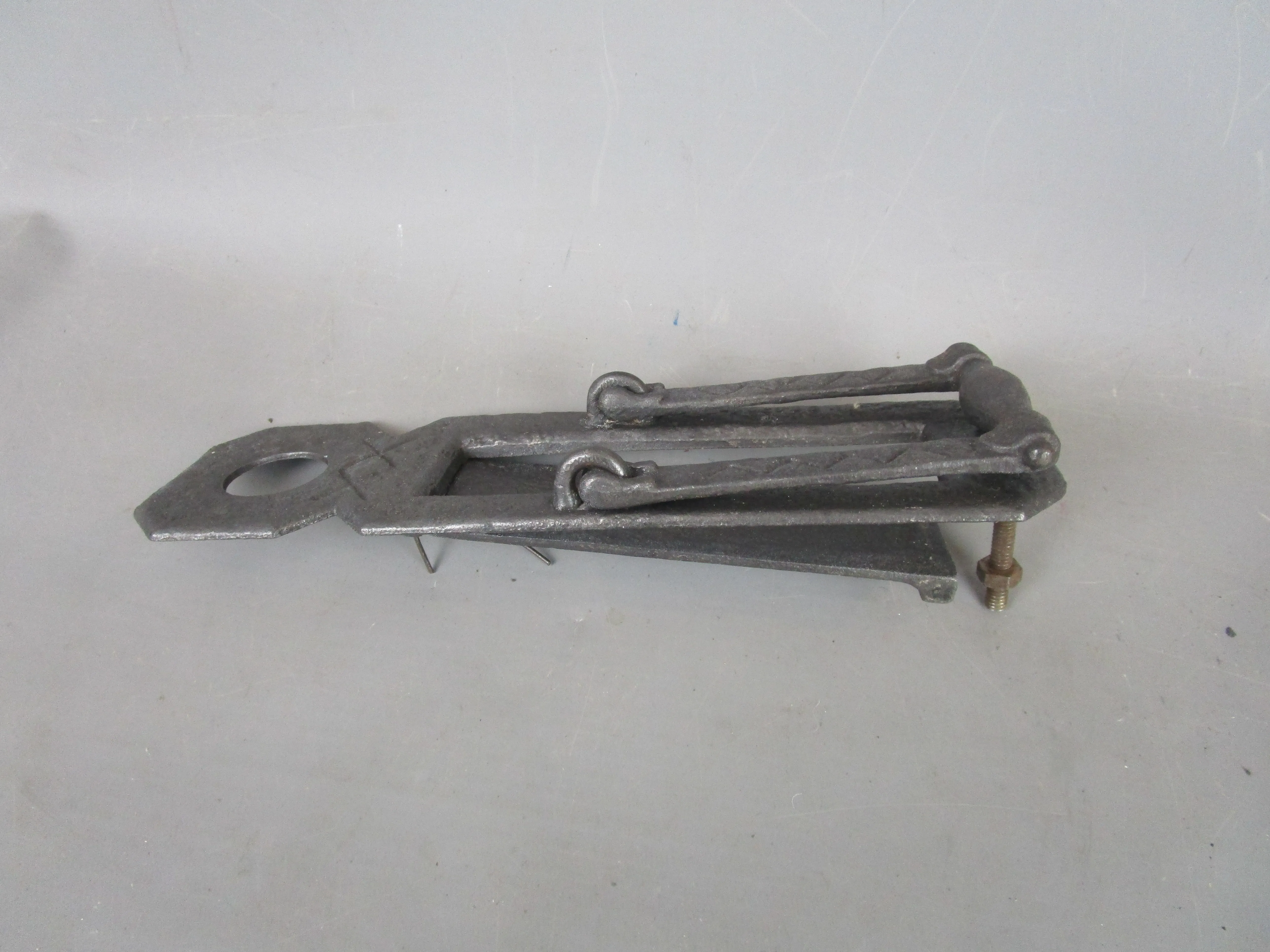 Wrought Iron Door Plate Letter Box Door Knocker Antique Arts And Crafts c1890