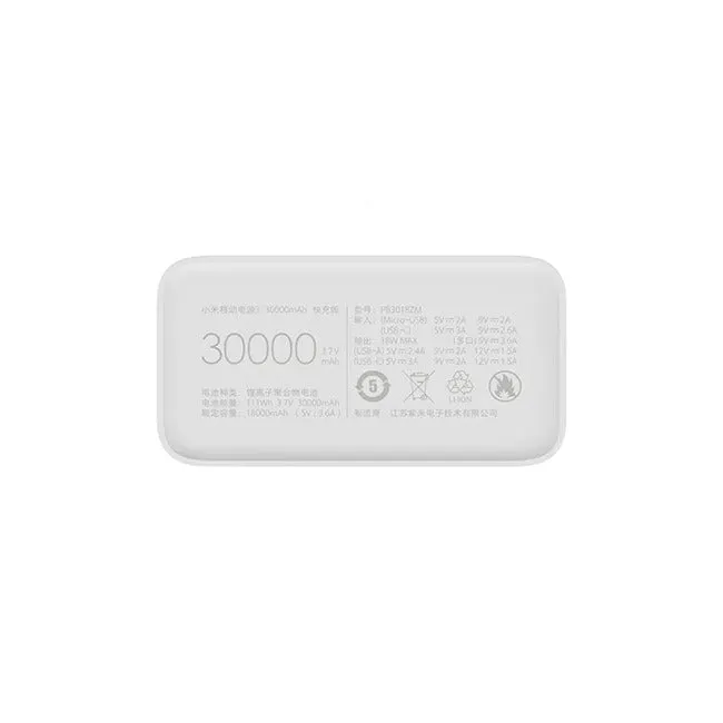 Xiaomi Mi 18W 30000mAh Powerbank 3